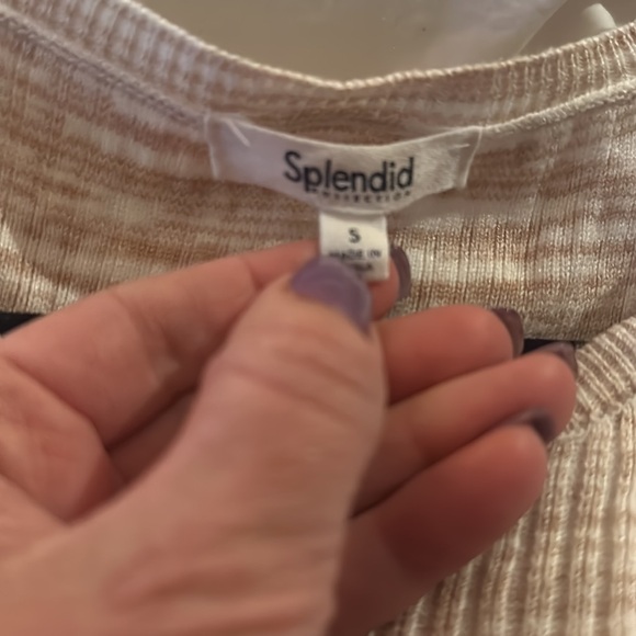 Splendid Jillian Sweater Tank S - Picture 5 of 5